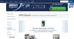 Desktop Screenshot of mroelectric.com